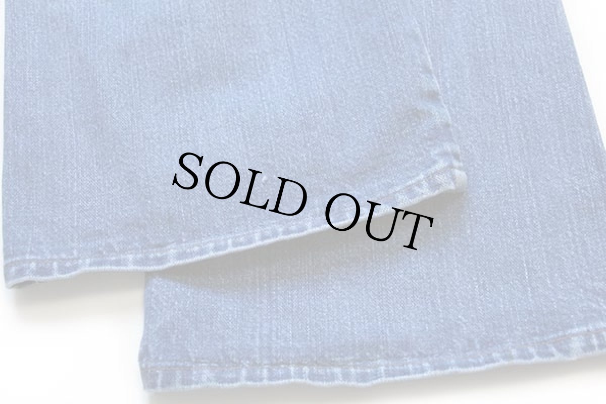 画像8: 70s USA製 Wranglerラングラー フレア デニムパンツ w38 L30 (8)