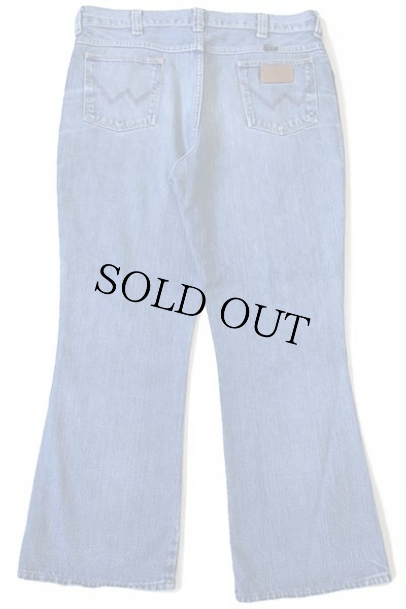 画像3: 70s USA製 Wranglerラングラー フレア デニムパンツ w38 L30 (3)