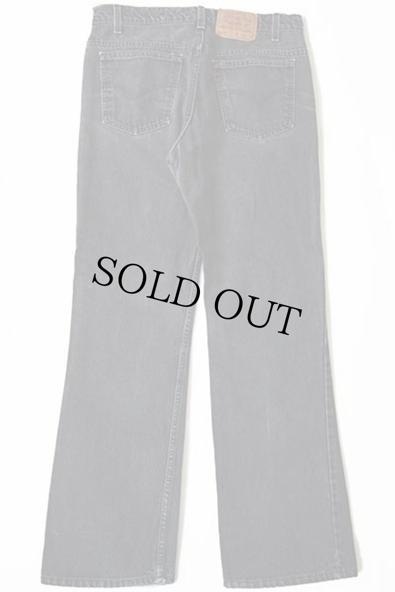 画像3: 90s USA製 Levi'sリーバイス 517 ブラック デニムパンツ w36 L32★ブーツカット (3)
