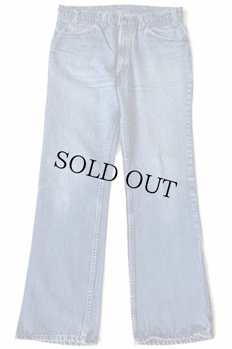 画像2: 80s USA製 Levi'sリーバイス 517 デニムパンツ w36 L32★ブーツカット (2)