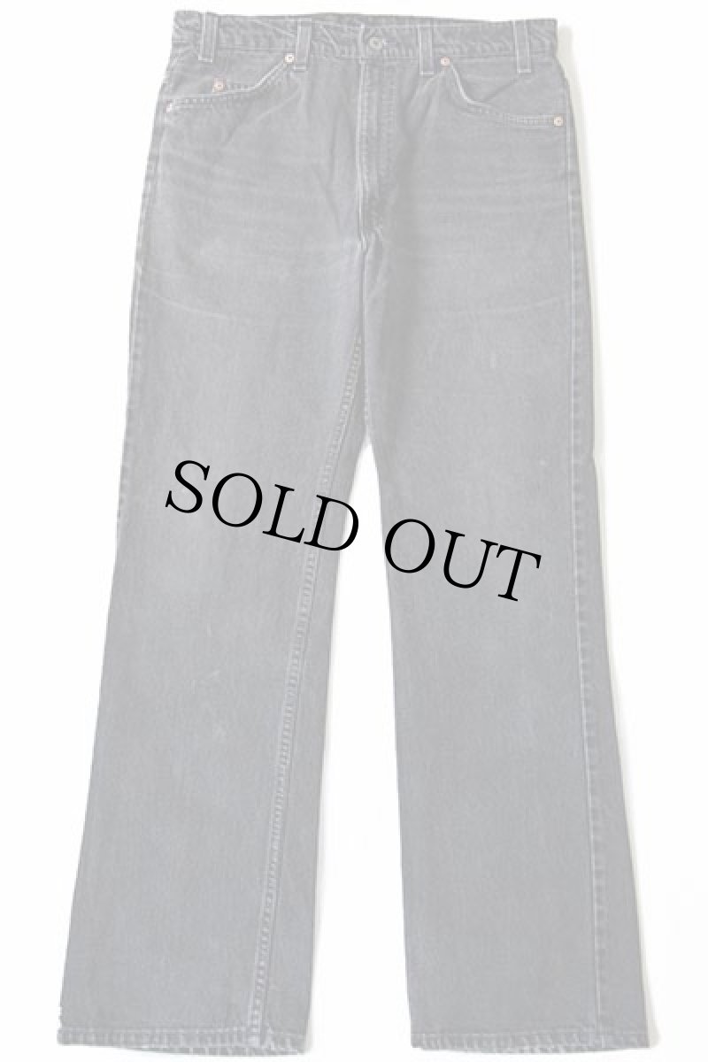 画像2: 90s USA製 Levi'sリーバイス 517 ブラック デニムパンツ w36 L32★ブーツカット (2)