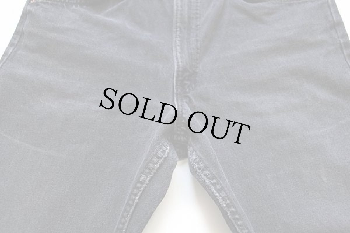 画像6: 90s USA製 Levi'sリーバイス 517 ブラック デニムパンツ w36 L32★ブーツカット (6)