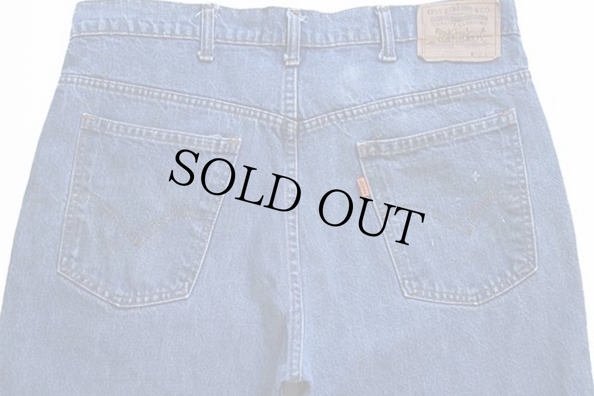 画像4: 70s USA製 Levi'sリーバイス 517 デニムパンツ w36★07 ブーツカット (4)