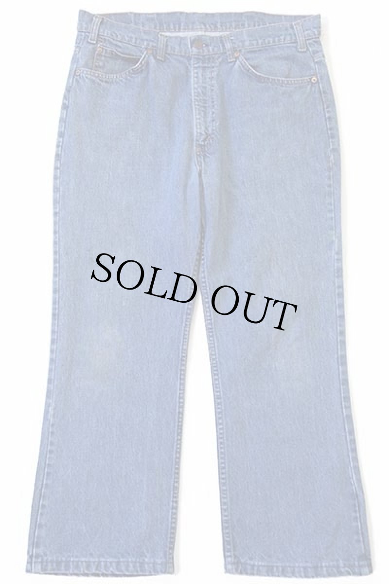 画像2: 70s USA製 Levi'sリーバイス 517 デニムパンツ w36★07 ブーツカット (2)
