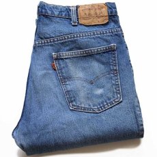 画像1: 80s USA製 Levi'sリーバイス 517 デニムパンツ w36 L32★ブーツカット (1)