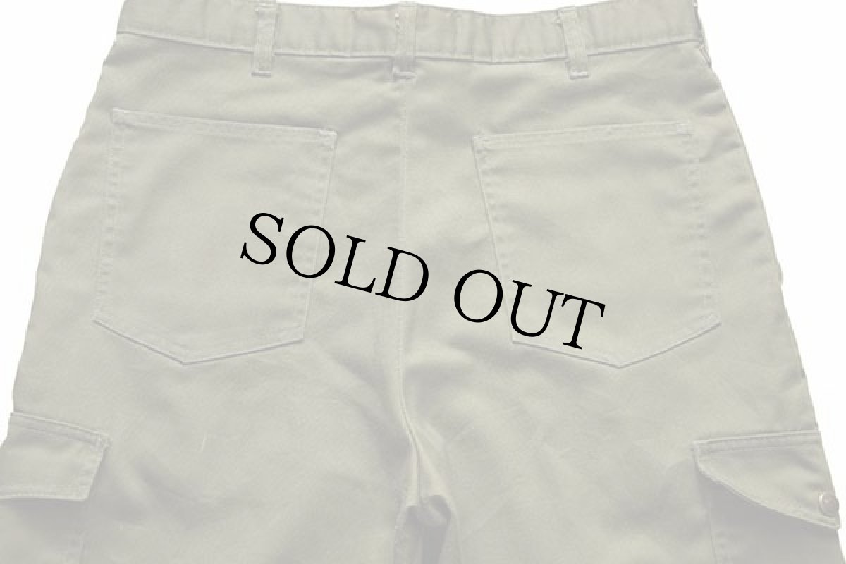 画像5: 90s BSA ボーイスカウト カーゴパンツ オリーブ w32 (5)