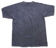 画像3: 90s USA製 熱帯魚 アート コットンTシャツ チャコールグレー XL (3)