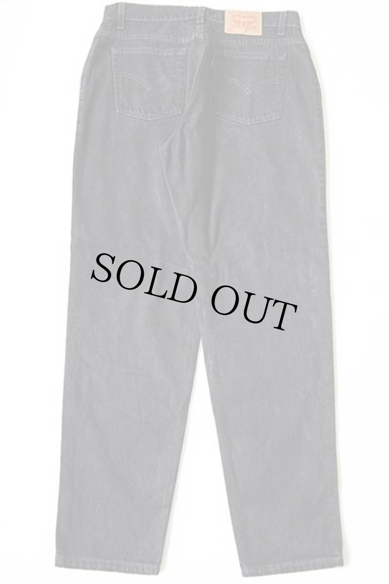 画像3: 90s USA製 Levi'sリーバイス 550 ブラック デニムパンツ 18 REG.L★11 (3)