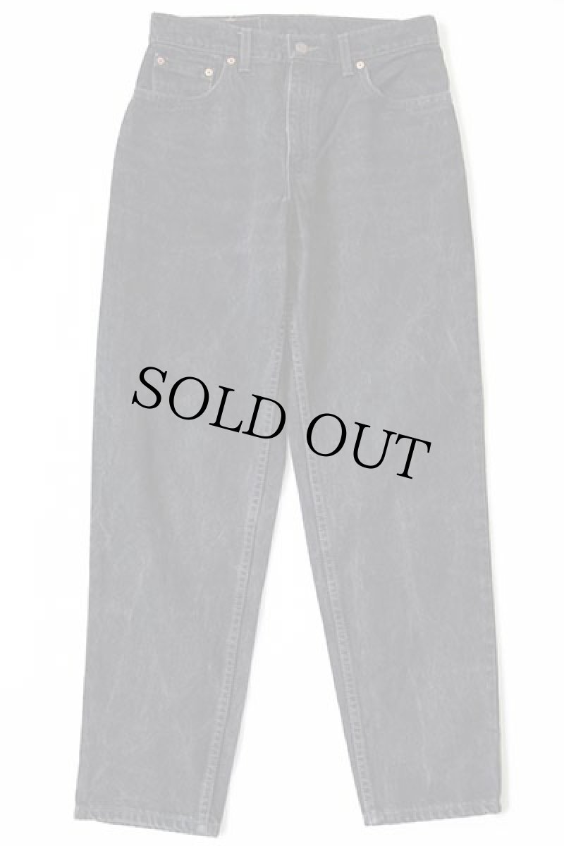 画像2: 90s カナダ製 Levi'sリーバイス 550 ブラック デニムパンツ 11 SHT★02 (2)