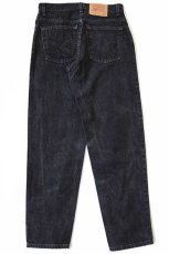 画像3: 90s カナダ製 Levi'sリーバイス 550 ブラック デニムパンツ 11 SHT★02 (3)