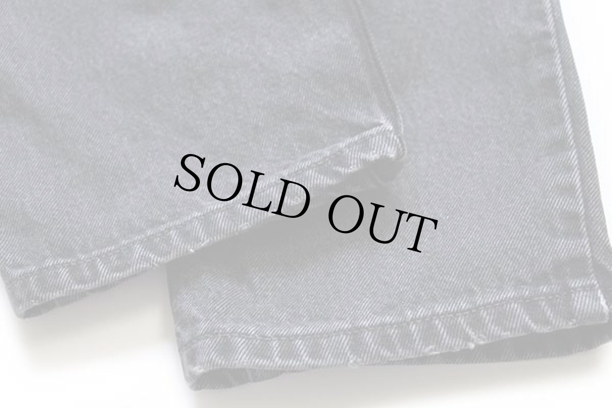 画像7: 90s USA製 Levi'sリーバイス 550 ブラック デニムパンツ 13 JR. S★01 (7)