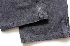 画像8: 80s USA製 Levi'sリーバイス 505 ブラック デニムパンツ w38★05 (8)