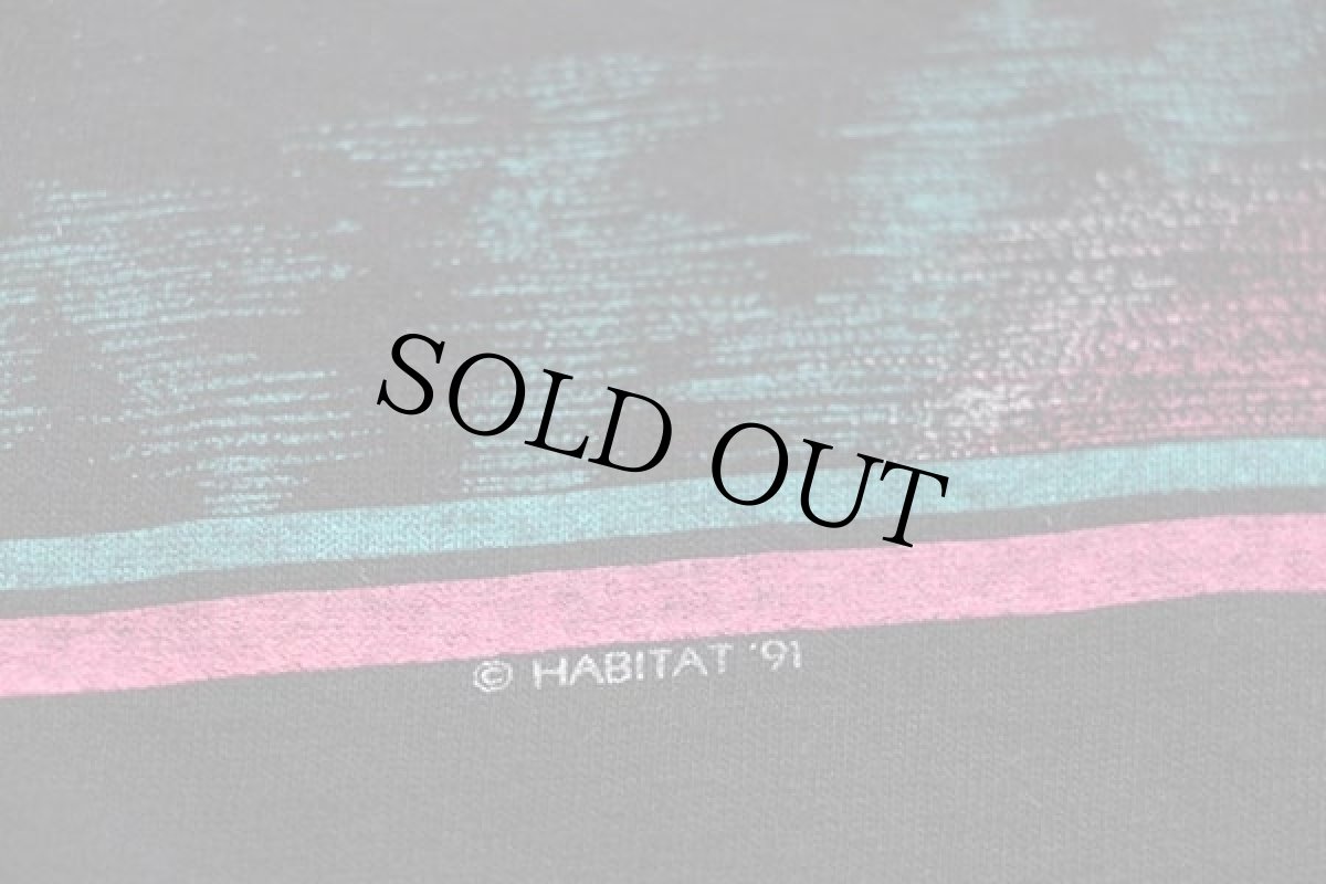 画像4: 90s USA製 Colorado サンダー 両面プリント アート コットンTシャツ 黒 XXL (4)