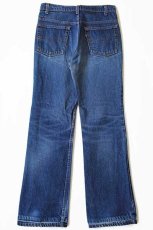 画像3: 80s USA製 Levi'sリーバイス 517 デニムパンツ w31 L30★ブーツカット (3)