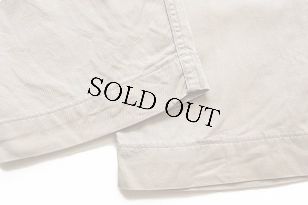 画像8: 40s 米軍 U.S.ARMY M-45 ダブルステッチ コットン チノパン カーキ w32 (8)