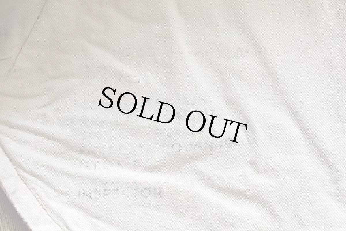 画像6: 40s 米軍 U.S.ARMY M-45 ダブルステッチ コットン チノパン カーキ w32 (6)