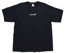 画像2: 00s maxellマクセル ワンポイント ロゴ コットンTシャツ 黒 XL (2)