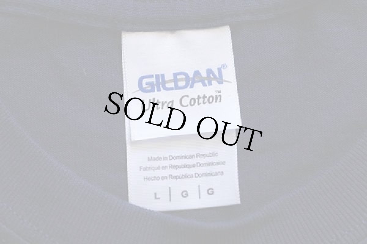 画像3: 未使用★CARQUEST AUTO PARTS ロゴ刺繍 コットンTシャツ 紺 L (3)