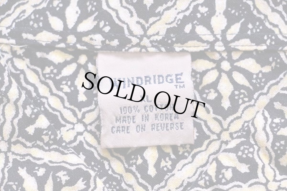 画像4: 90s WINDRIDGE 総柄 ボタンダウン コットンシャツ XL (4)