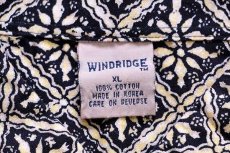 画像4: 90s WINDRIDGE 総柄 ボタンダウン コットンシャツ XL (4)