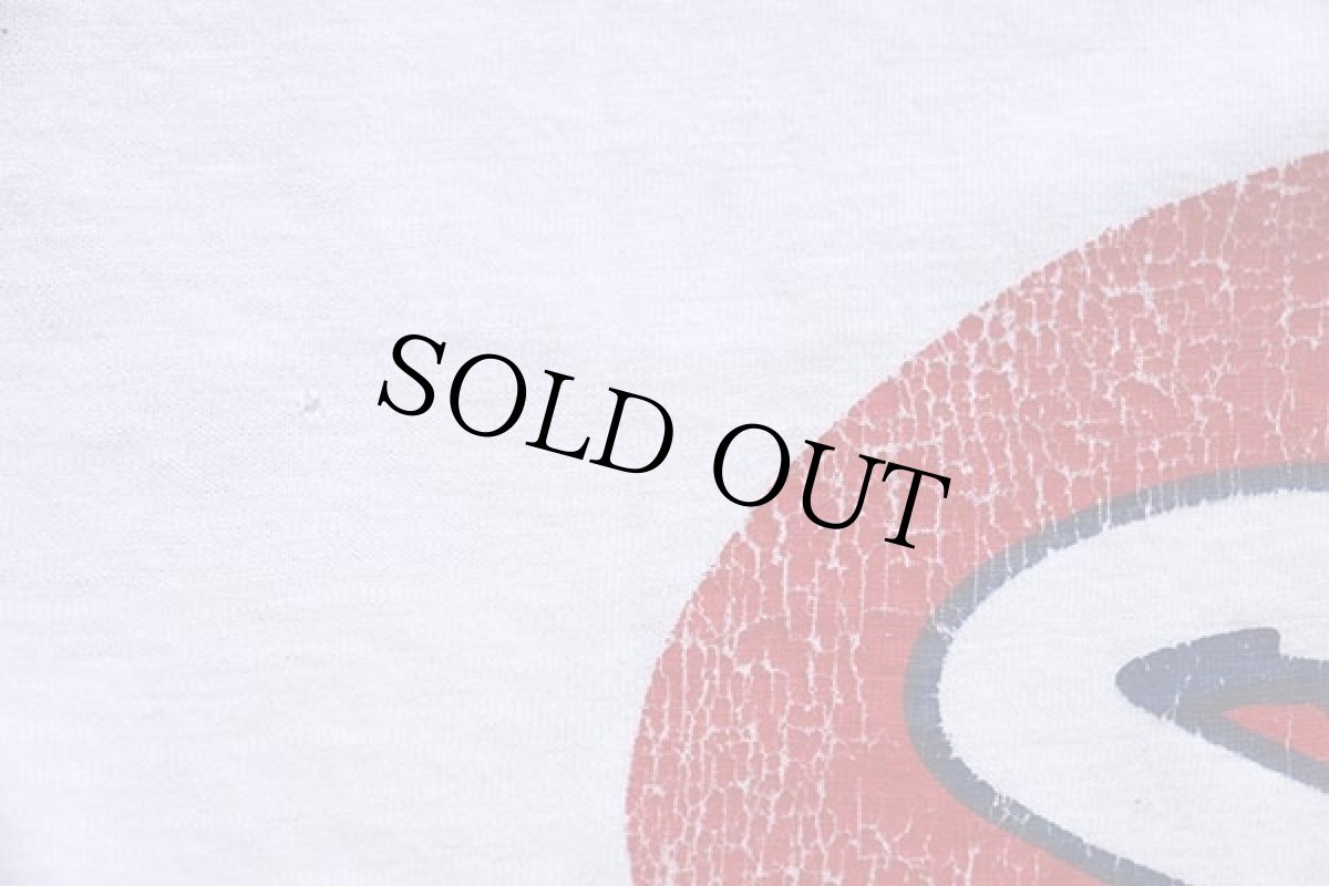 画像6: 70s PREFERS STP ロゴ 両面プリント コットンTシャツ 白 (6)