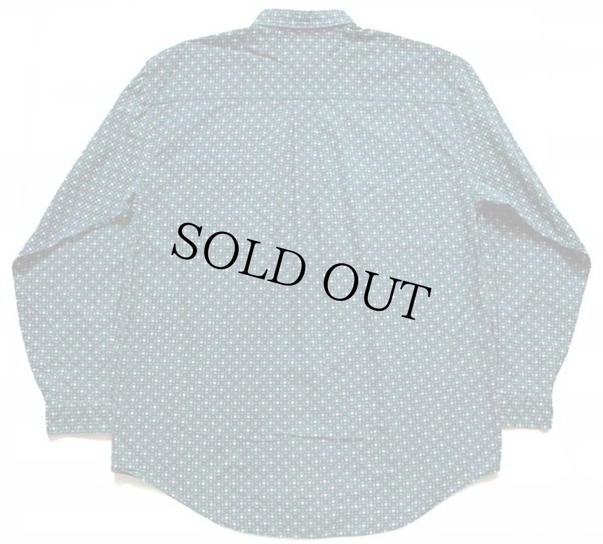 画像2: 90s Willow Bay 総柄 ボタンダウン コットンシャツ LT (2)