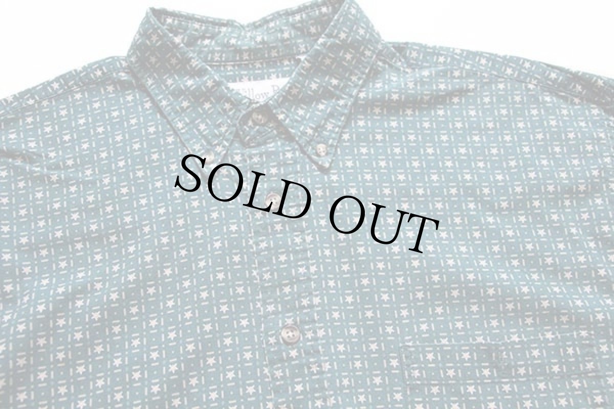 画像3: 90s Willow Bay 総柄 ボタンダウン コットンシャツ LT (3)