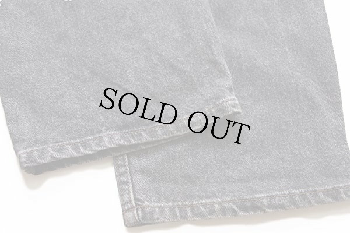 画像8: 90s Levi'sリーバイス silverTabシルバータブ BAGGY ワンタック ブラック デニムパンツ w34 L32 (8)