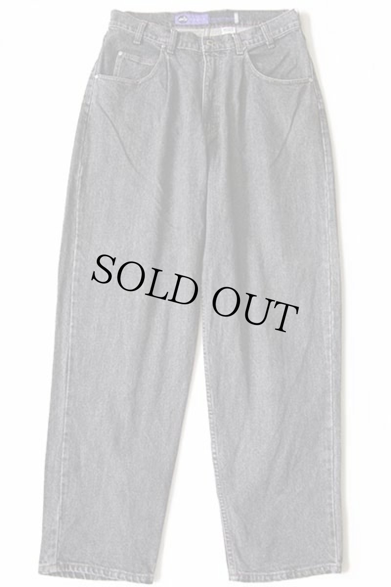 画像2: 90s Levi'sリーバイス silverTabシルバータブ BAGGY ワンタック ブラック デニムパンツ w34 L32 (2)