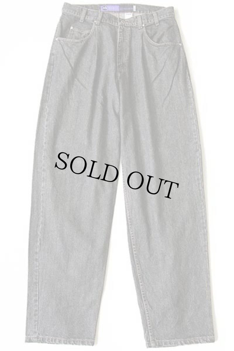 画像2: 90s Levi'sリーバイス silverTabシルバータブ BAGGY ワンタック ブラック デニムパンツ w36 L34 (2)