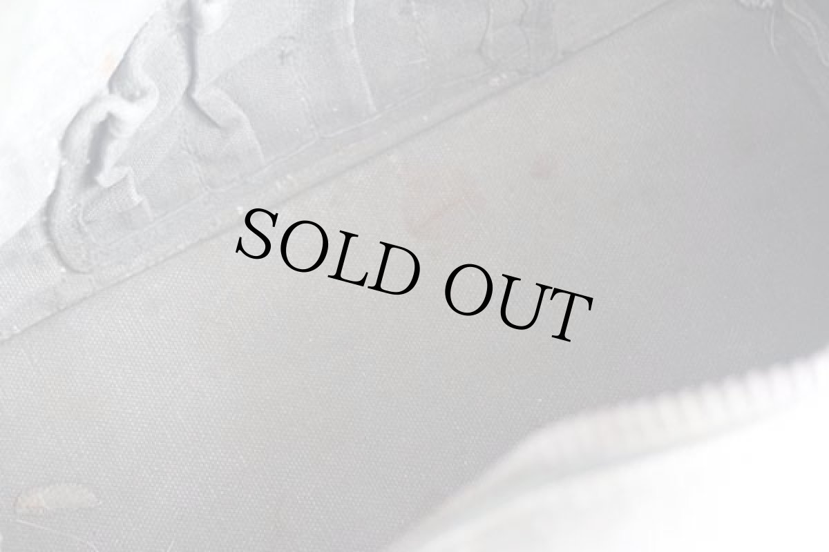 画像6: 60s ステンシル キャンバス 弾薬入れ ハンドバッグ オリーブドラブ (6)