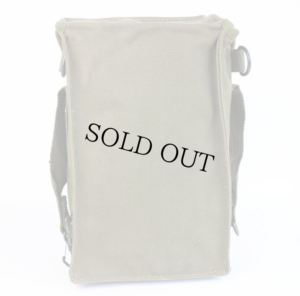 画像2: デッドストック★60s 米軍 U.S.ARMY M16A1 BAG AMMUNITION キャンバス バッグ オリーブグリーン (2)