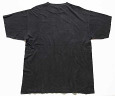 画像3: 00s USA製 HARLEY-DAVIDSON ハーレー ダビッドソン チェッカーフラッグ コットンTシャツ 黒 L (3)