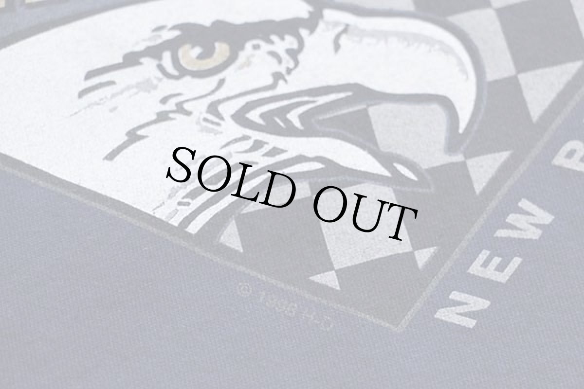 画像4: 00s USA製 Hanes HARLEY-DAVIDSON ハーレー ダビッドソン 100Years HAL'S 両面プリント コットンTシャツ 紺 L (4)