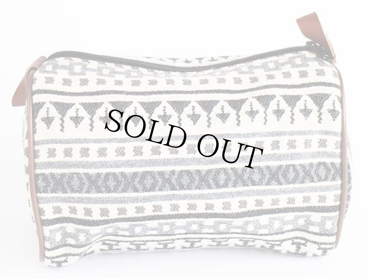 画像2: PENDLETONペンドルトン フォークロア柄 ウール ブランケット ポーチ (2)