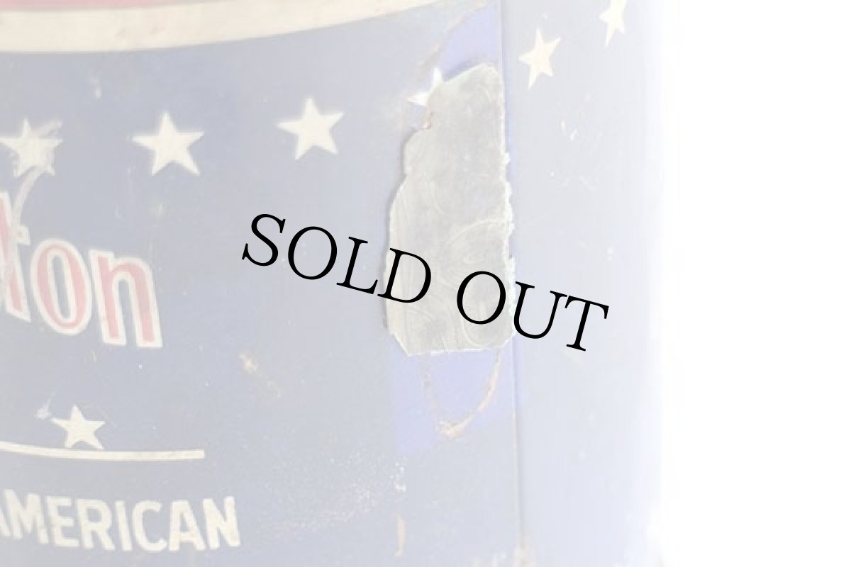 画像9: ビンテージ George Washington PIPE TOBACCO タバコ缶★ジャンク (9)