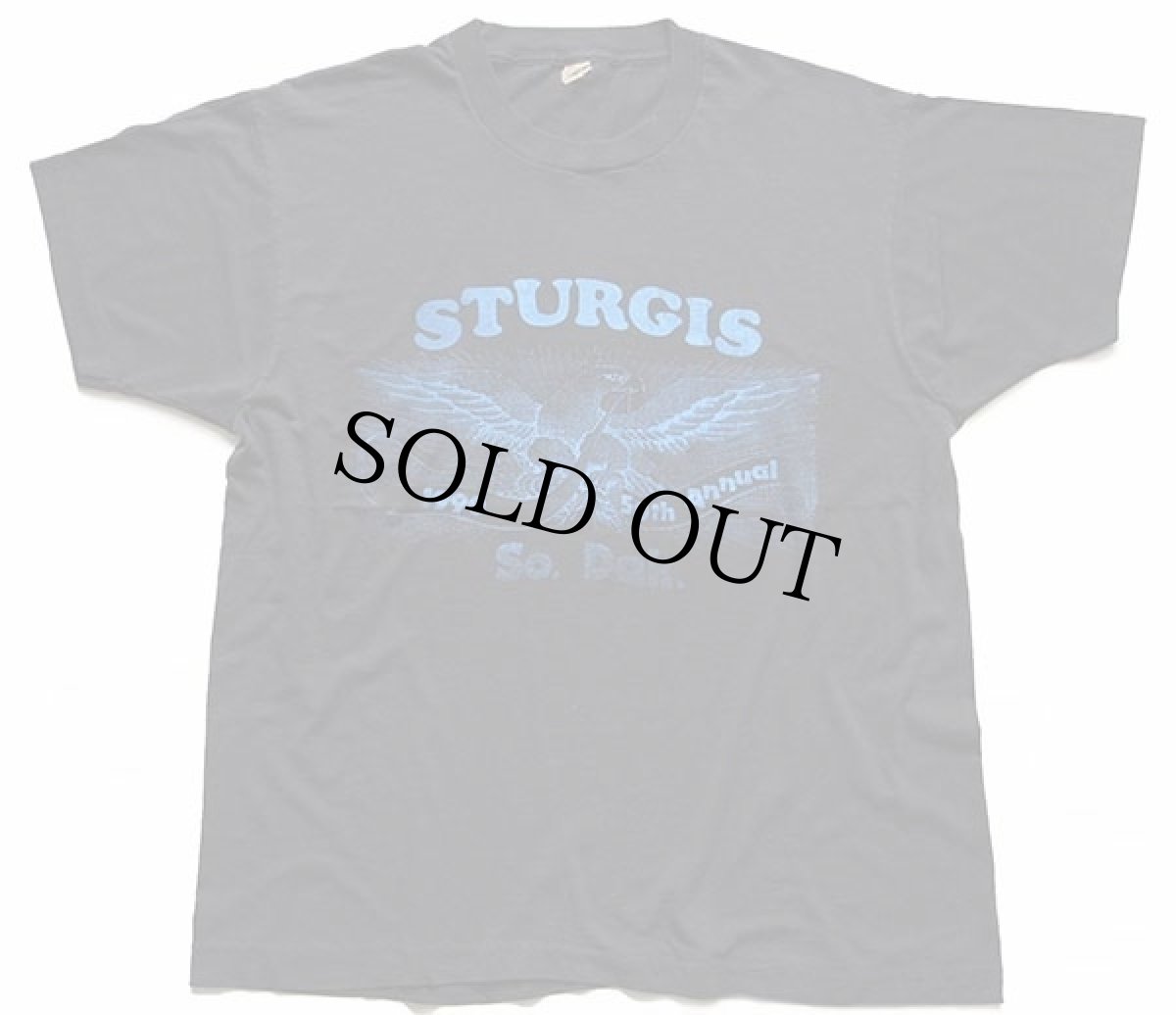 画像2: 90s USA製 STURGISスタージス 50th ANNIVERSARY 両面プリント Tシャツ 黒 XL (2)