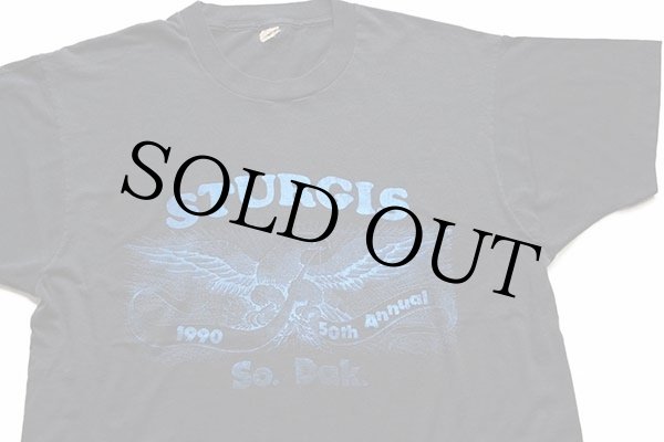 90s USA製 STURGISスタージス 50th ANNIVERSARY 両面プリント Tシャツ