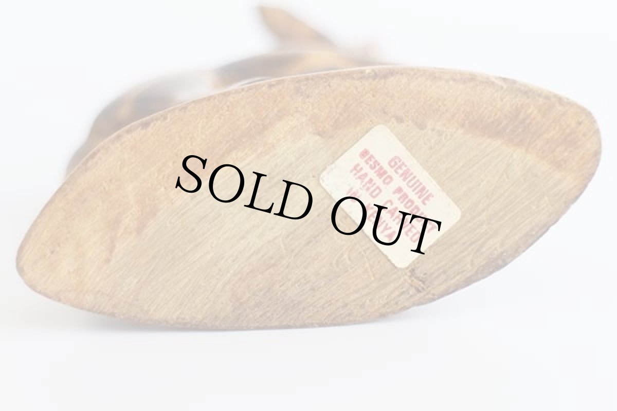 画像3: ケニア製 BESMO ハンドクラフト キリン ウッド オブジェ★置物 (3)