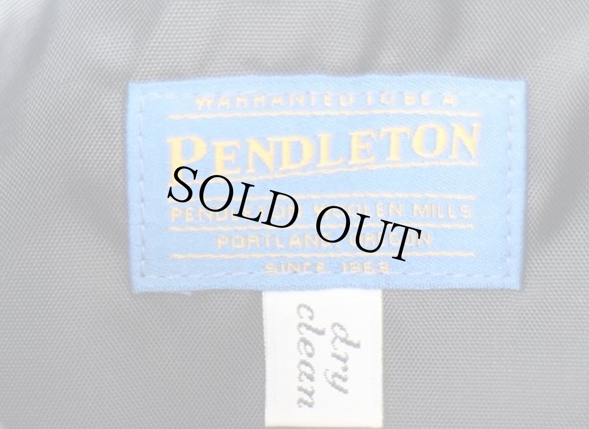 画像6: PENDLETONペンドルトン フォークロア柄 ウール ブランケット ポーチ (6)