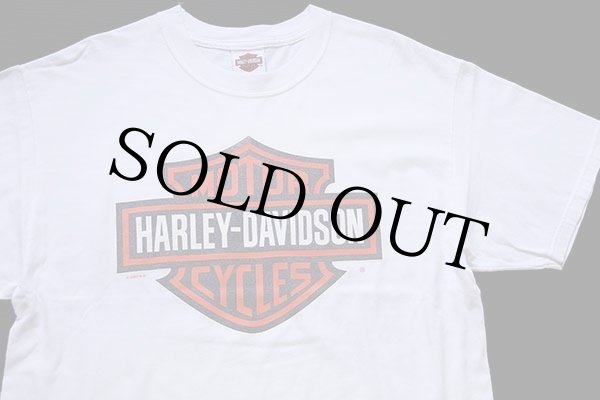 00s USA製 Hanes HARLEY-DAVIDSON ハーレー ダビッドソン ロゴ 両面 ...