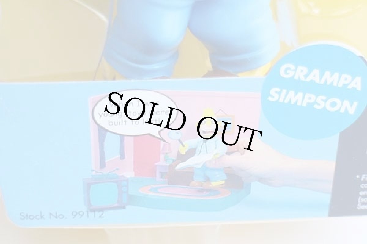 画像6: デッドストック★00s The Simpsons シンプソンズ GRAMPA SIMPSON フィギュア (6)