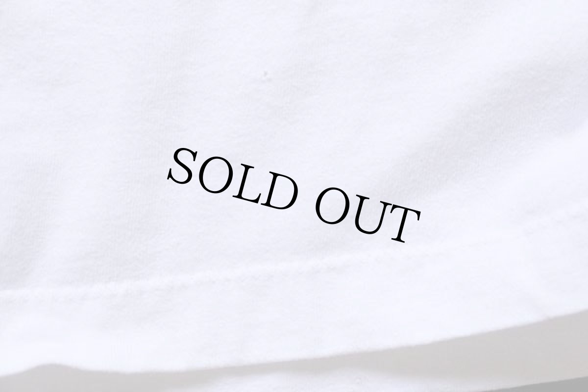 画像7: 00s USA製 Hanes HARLEY-DAVIDSON ハーレー ダビッドソン ロゴ 両面プリント ショート丈 コットンTシャツ カスタム 白 L (7)