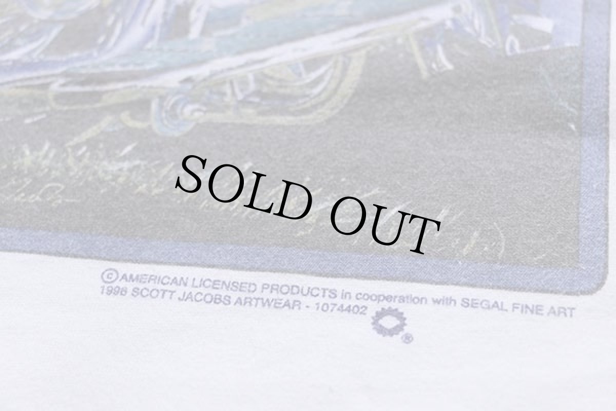 画像5: 90s USA製 Lee HARLEY-DAVIDSON ハーレー ダビッドソン ロゴ刺繍 両面 コットンTシャツ 白 XL (5)