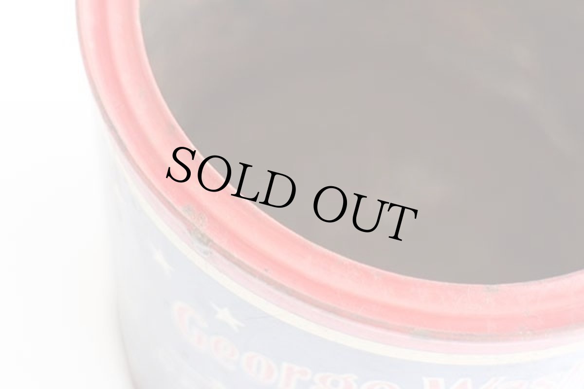 画像8: ビンテージ George Washington PIPE TOBACCO タバコ缶★ジャンク (8)