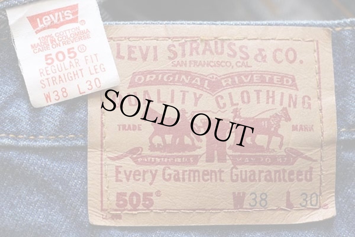 画像5: 90s Levi'sリーバイス 505 デニムパンツ w38 L30 (5)