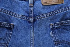 画像5: 90s USA製 Levi'sリーバイス 565 デニム ショートパンツ w36 L13★ショーツ (5)