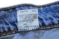 画像4: 90s USA製 Levi'sリーバイス 565 デニム ショートパンツ w36 L13★ショーツ (4)