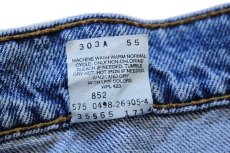 画像4: 90s USA製 Levi'sリーバイス 565 デニム ショートパンツ w36 L13★ショーツ (4)