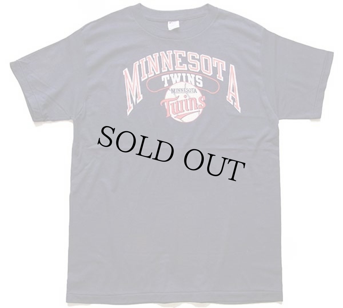 画像2: 80s USA製 Championチャンピオン MLB MINNESOTA TWINS Tシャツ 紺 XL (2)